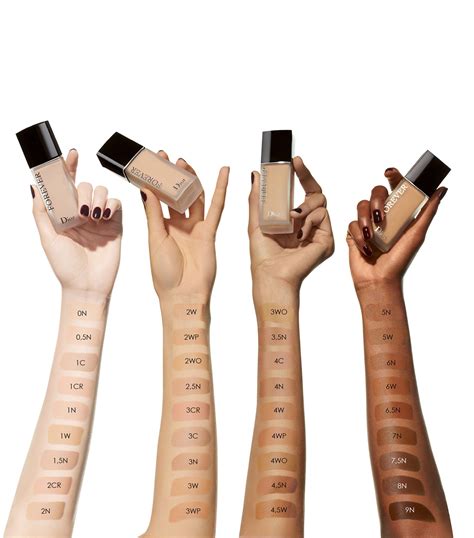 dior 2n 3n foundation|Dior forever foundation no transfer.